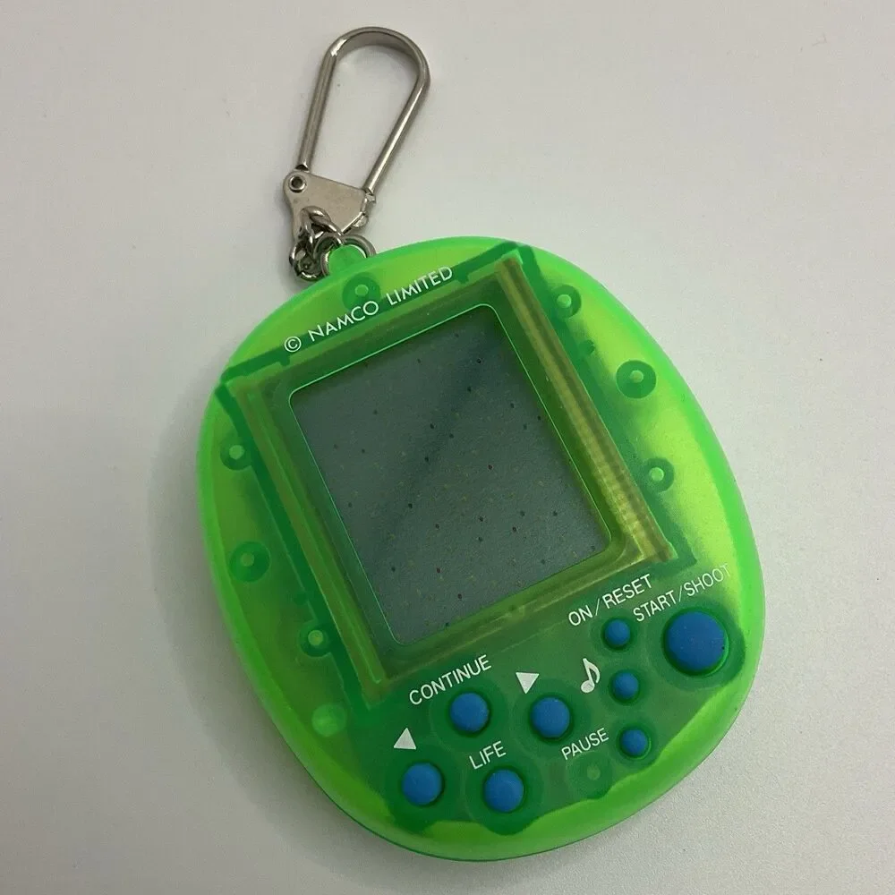 Lot of 5 Bandai Virtual Pet Tamagotchi Gen1 Bomberman Galaxian 1997 READ